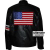 Captain America Easy Rider Peter Fonda Biker Black Jacket