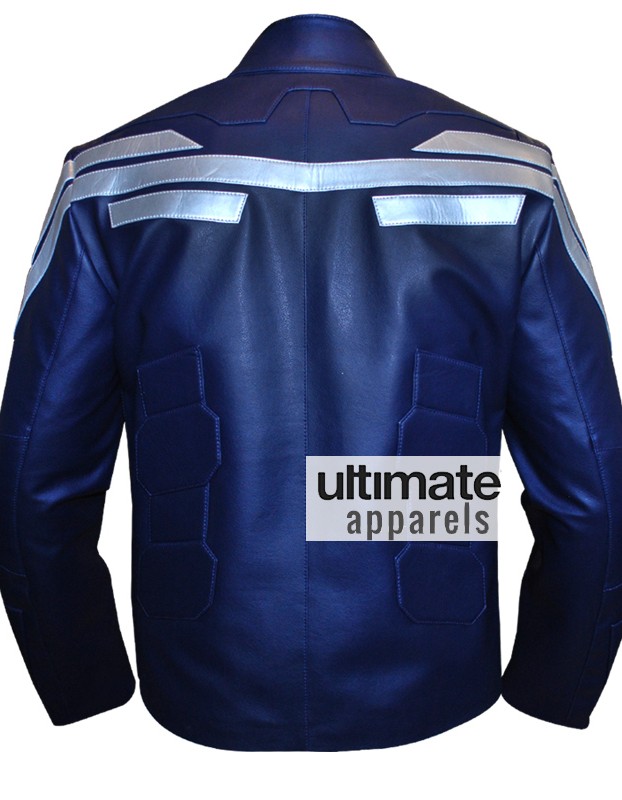 Captain America Chris Evans Winter Soldier 2014 Leather Costume