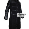 Farscape PeaceKeeper John Crichton Black Trench Coat Costume