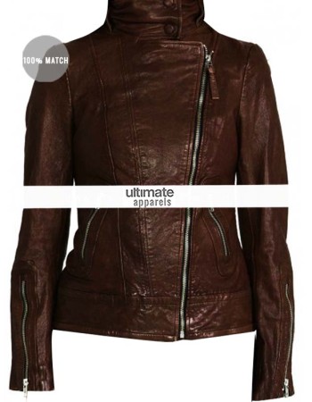 Once Upon a Time Season 2 Emma Swan Brown Jacket